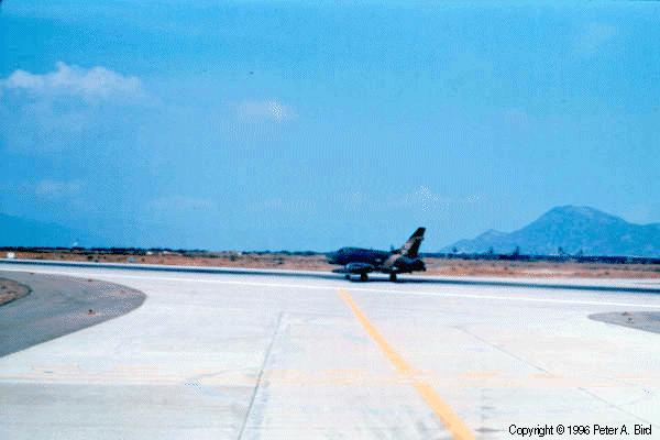 F-100 on the roll at Phan Rang